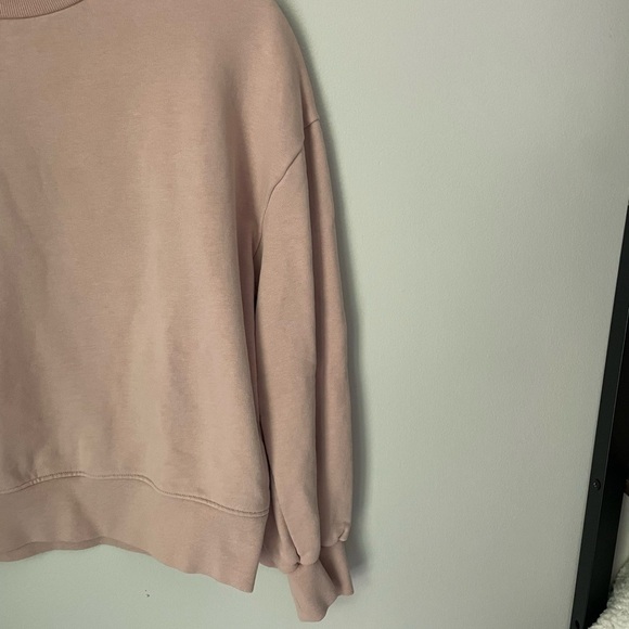 & Other Stories Pink Pullover Sweatshirt Size Small - Picture 3 of 9